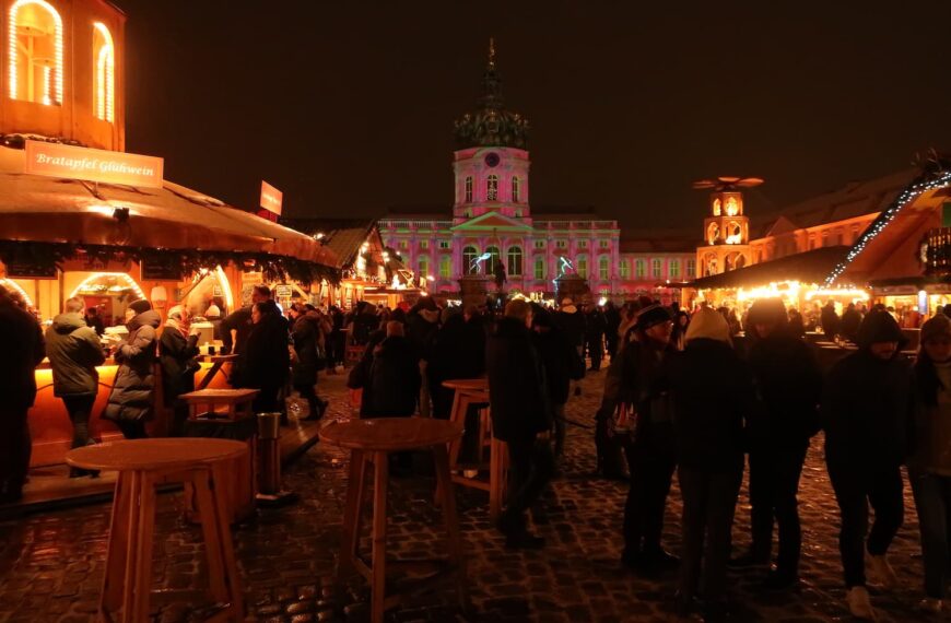 シャルロッテンブルク宮殿のクリスマスマーケット