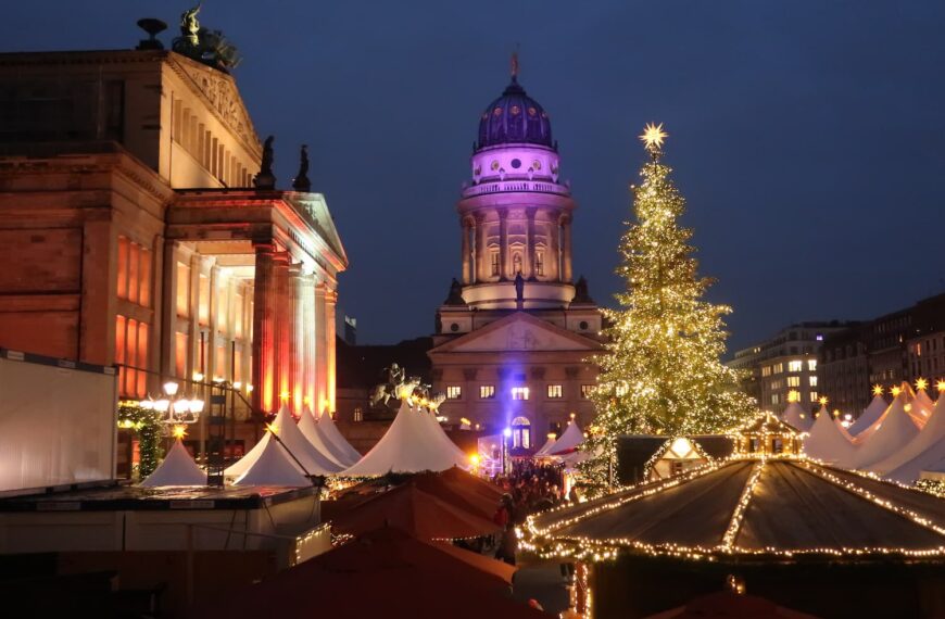 ジャンダルメンマルクトのクリスマスマーケット