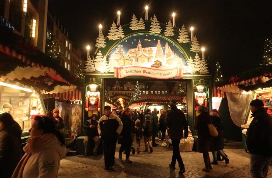ライプツィヒのクリスマスマーケット