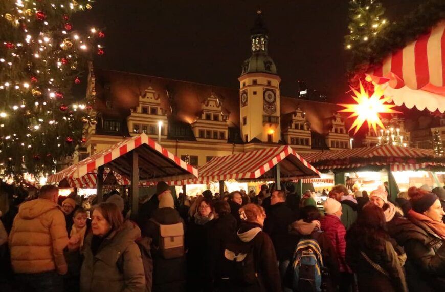 ライプツィヒのクリスマスマーケット